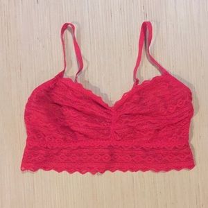 Victoria’s Secret “PINK” Red Lace Bralette
